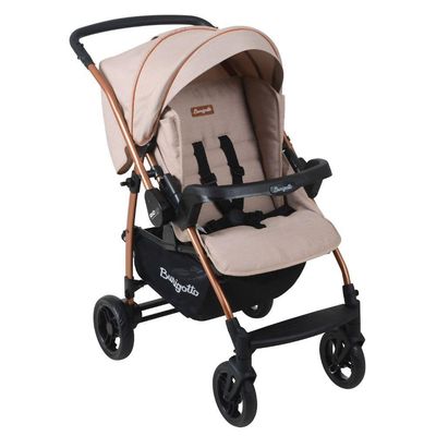 Travel System Burigotto Carrinho De Bebê Rio 22 Com Bebê Conforto Materna Mon Amour