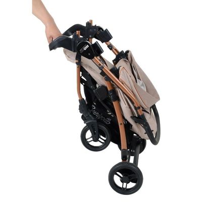 Travel System Burigotto Carrinho De Bebê Rio 22 Com Bebê Conforto Materna Mon Amour
