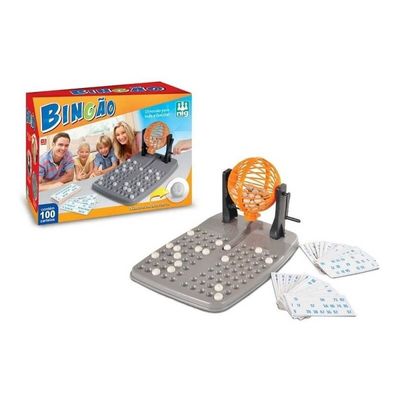 Jogo de Bingo com 100 cartelas 1050 - Nig