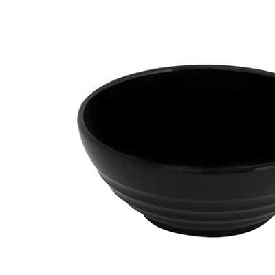 Bowl Oriental Redondo 500ml Preto em Polipropileno