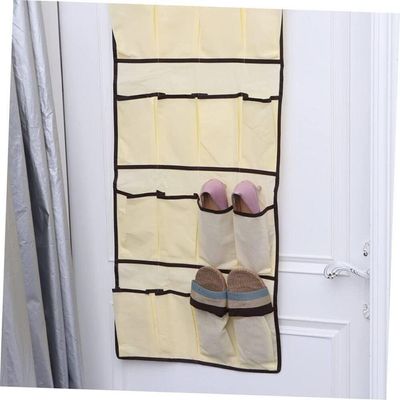 Sapateira De Porta Dobravel Gigante 10 Pares Organizador Vertical 20 Sapatos Divisorias Parede Closets