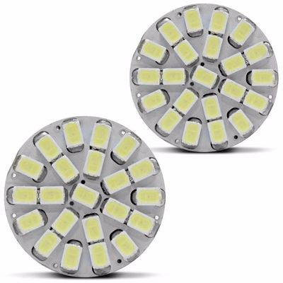 Lâmpada 22 Leds 67 2 Pólos Smd 12v (1157) 6000k Par