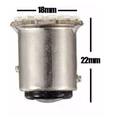 Lâmpada 22 Leds 67 2 Pólos Smd 12v (1157) 6000k Par