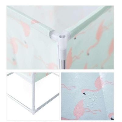 Cesto Roupa Suja Lavanderia Inox Desmontavel Portatil Quarto Organizador Brinquedos Roupeiro Impermeavel