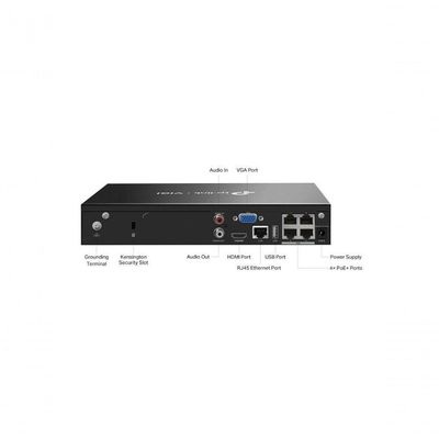 Gravador De Video Em Rede Tp-link Vigi VR1004H-4P Poe