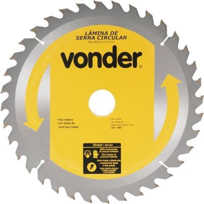 Lâmina Serra Circular Videa 350X30X36D Vonder