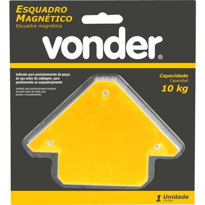 Esquadro Magnético 10Kg Vonder