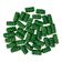 Kit com 10 Firmas Frisadas 22mm Murano Guias - Selecione a Cor Verde