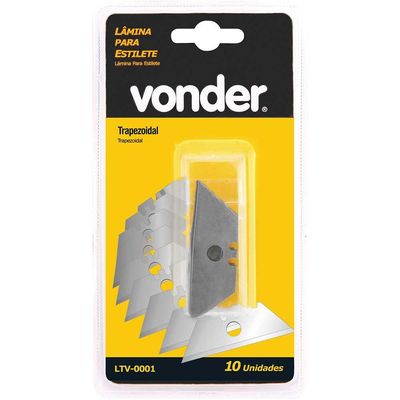 Lamina Trapezoidal Tubete C/10Pc Vonder