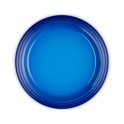 PRATO LE CREUSET RASO 27CM EM CERÂMICA VANCOUVER AZURE BLUE 70202272207080