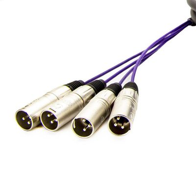 Multicabos Com Conectores Xlr 4 Vias Santo ângelo 8 Metros