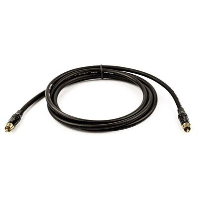 Cabo Coaxial Digital (spdif) Preto - 35 Metros