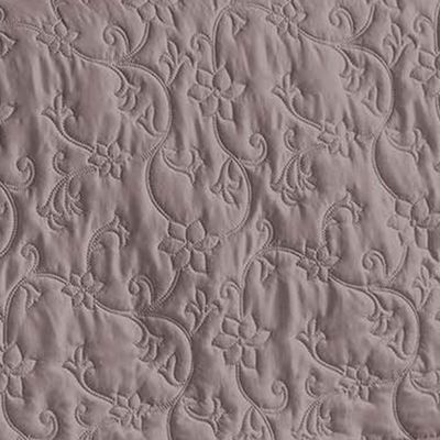 Cobre Leito Colcha Queen Mobili 03 Peças - Lavanda - 100% Poliéster