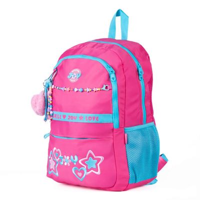 Mochila Escolar Feminina Infanto Juvenil BG Joy Rosa U / Rosa