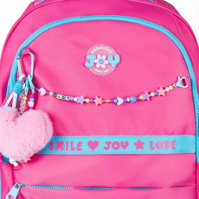 Mochila Escolar Feminina Infanto Juvenil BG Joy Rosa U / Rosa