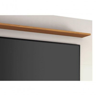 Home Suspenso Aldan Off White Com Freijó - Moveisaqui