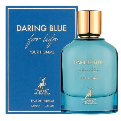 Maison Alhambra Daring Blue For Life Eau De Parfum - Perfume Masculino 100ml