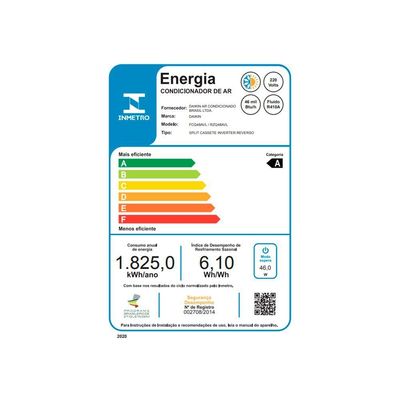 Ar Condicionado Split Duto Skyair Inverter Daikin 4 Vias 46.000 BTUs Quente E Frio 220V R-32