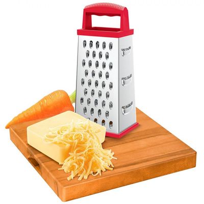 Ralador 4 Faces 9 Inox Euro Home Vermelho Vermelho