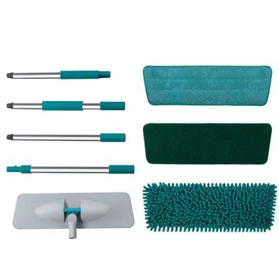Mop Plano 3 em 1 FlashLimp Verde