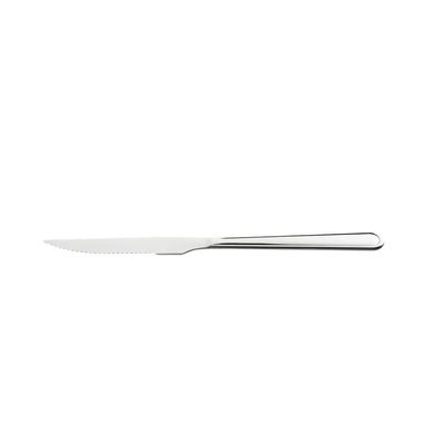 Conjunto de Facas de Churrasco Brinox Módena Aço Inox 12 Peças Acabamento Arredondado Aço Inox Inox