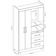 Guarda-roupa 2 Portas Denali Freijó Com Off White - Moveisaqui
