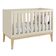 Jogo De Quarto Para Bebê Completo 2 Portas Classic New Areia Fosco Com Natural - Reller