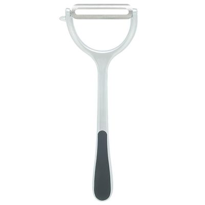 Descascador de Legumes Chef Pro 18cm em Liga de Zinco com Cabo Antiderrapante Wolff Prata
