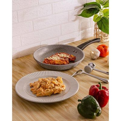 Descascador de Legumes Chef Pro 18cm em Liga de Zinco com Cabo Antiderrapante Wolff Prata