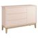 Cômoda Sapateira Classic New Rosa Fosco Com Natural - Reller