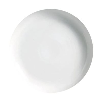 Travessa Redonda Grande Porto Brasil Orgânico Stoneware New White 36cm - Branco Branco