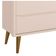 Cômoda Sapateira Théo New Rosa Fosco Com Natural - Reller