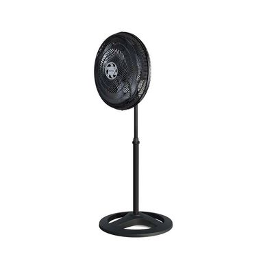 Ventilador Oscilante De Coluna Turbo 6 Pás 50cm Preto 110V