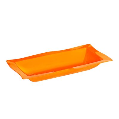 Saladeira Moove Retangular 5L Laranja em Polipropileno
