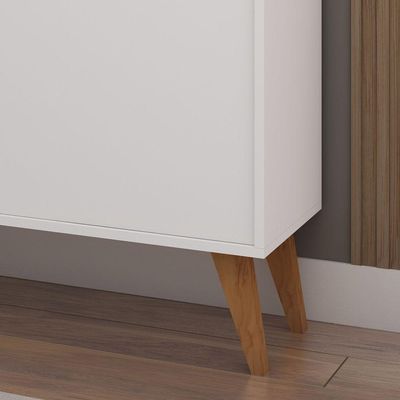Aparador Buffet Fly 2 Portas Branco - Móveisaqui