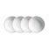 Conjunto de Cumbucas Porto Brasil Orgânico New White 520 ml 6 Peças Branco