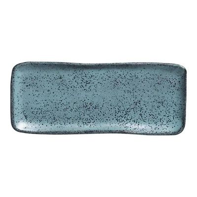 Jogo de 4 Travessas Retangulares 22x9,5cm Stoneware Orgânico Night Sky Porto Brasil n/a