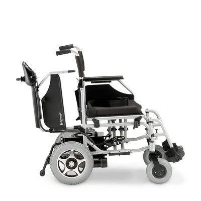 Cadeira de Rodas Motorizada em Alumínio Dobrável até 120 Kg D900 Dellamed Prata