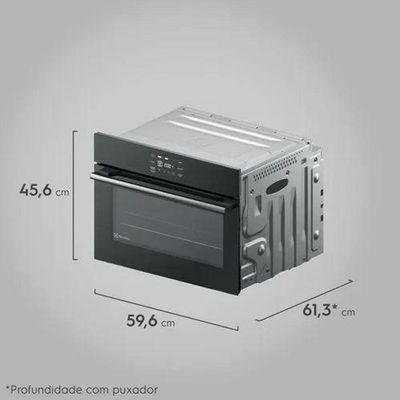 Forno De Embutir Electrolux Elétrico 50L Preto OE5EA 220V
