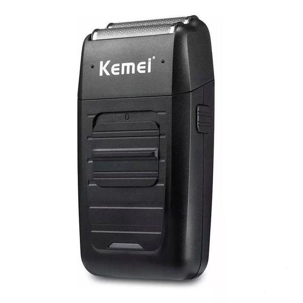 Máquina Cortador E Aparador De Cabelo Barba E Pelos Profissional Sem Fio - Kemei Km-1102
