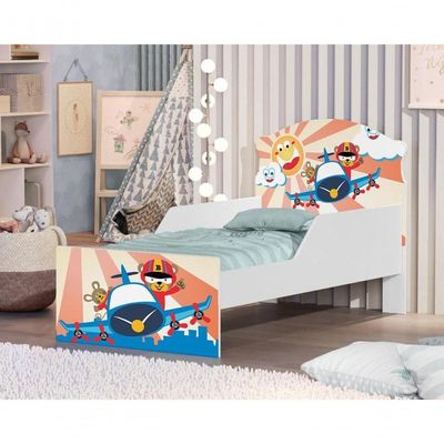Mini Cama Patrulha Ursinhos Com Colchão