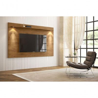 Painel Para Tv Aspen 2.2 Madeiro Canela - Moveisaqui