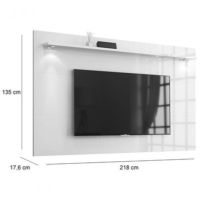 Painel Para Tv Aspen 2.2 Madeiro Canela - Moveisaqui
