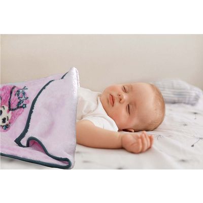 Cobertor Raschel para Berço 500g/m² 80x110cm Sereia Realce Premium Sultan