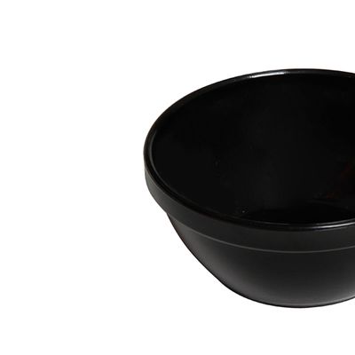 Sopeira Cheff Redonda 250ml Preta em Polipropileno