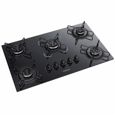 Fogao Cooktop Itatiaia Essencial 5 Bocas Preto / Bivolt