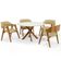 Cadeira Para Sala de Jantar e Estar Living Estofada Suran L02 Couríssimo Fendi - Lyam