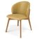 Cadeira de Jantar e Estar Living Estofada Mia L02 Couríssimo Fendi - Lyam Decor