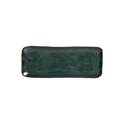 Jogo de 4 Travessas Retangulares 22x9,5cm Stoneware Orgânico Oceano Porto Brasil n/a