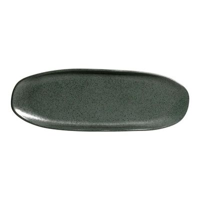Conjunto de Travessas Ovais Pequenas Porto Brasil Orgânico Greenery 23x11cm - 4 Peças Verde